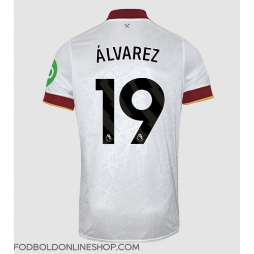 West Ham United Edson Alvarez #19 Tredjetrøje 2024-25 Kortærmet